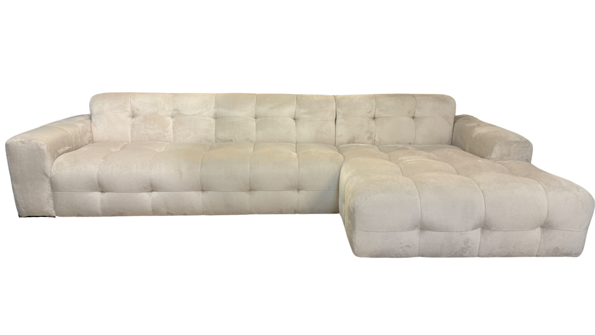 Loungebank Cubes - Cremé