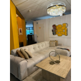 Loungebank Cubes - Cremé