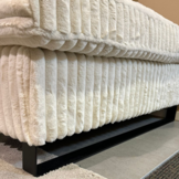 Hoekbank Fluffy - Ivory kleur - Pocketvering