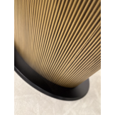 Eettafel Goldtown | Zwart Eiken Fineer - Rond Ø 130 cm