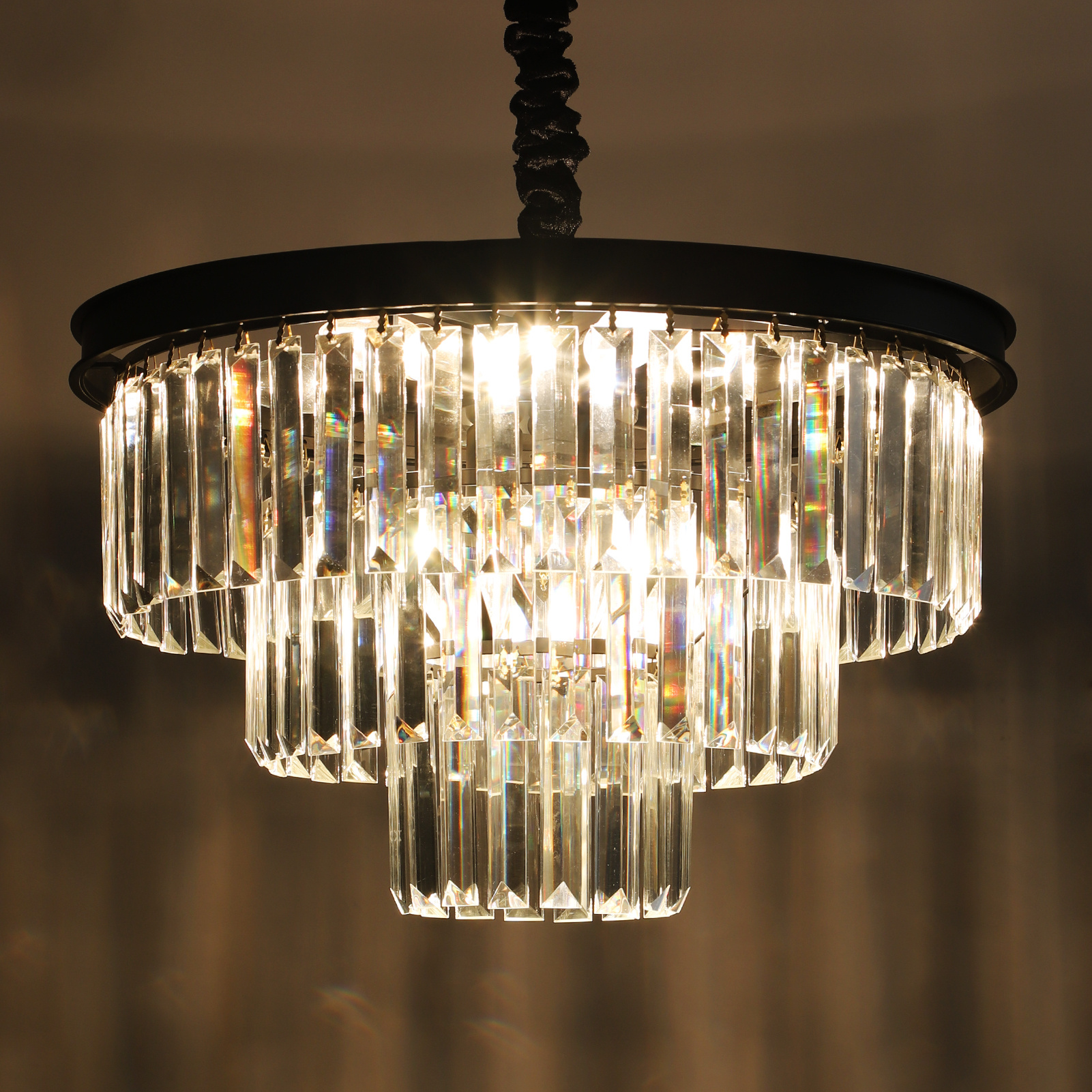 Hanglamp Holz Zwart Ø50 cm | Eric Kuster Style