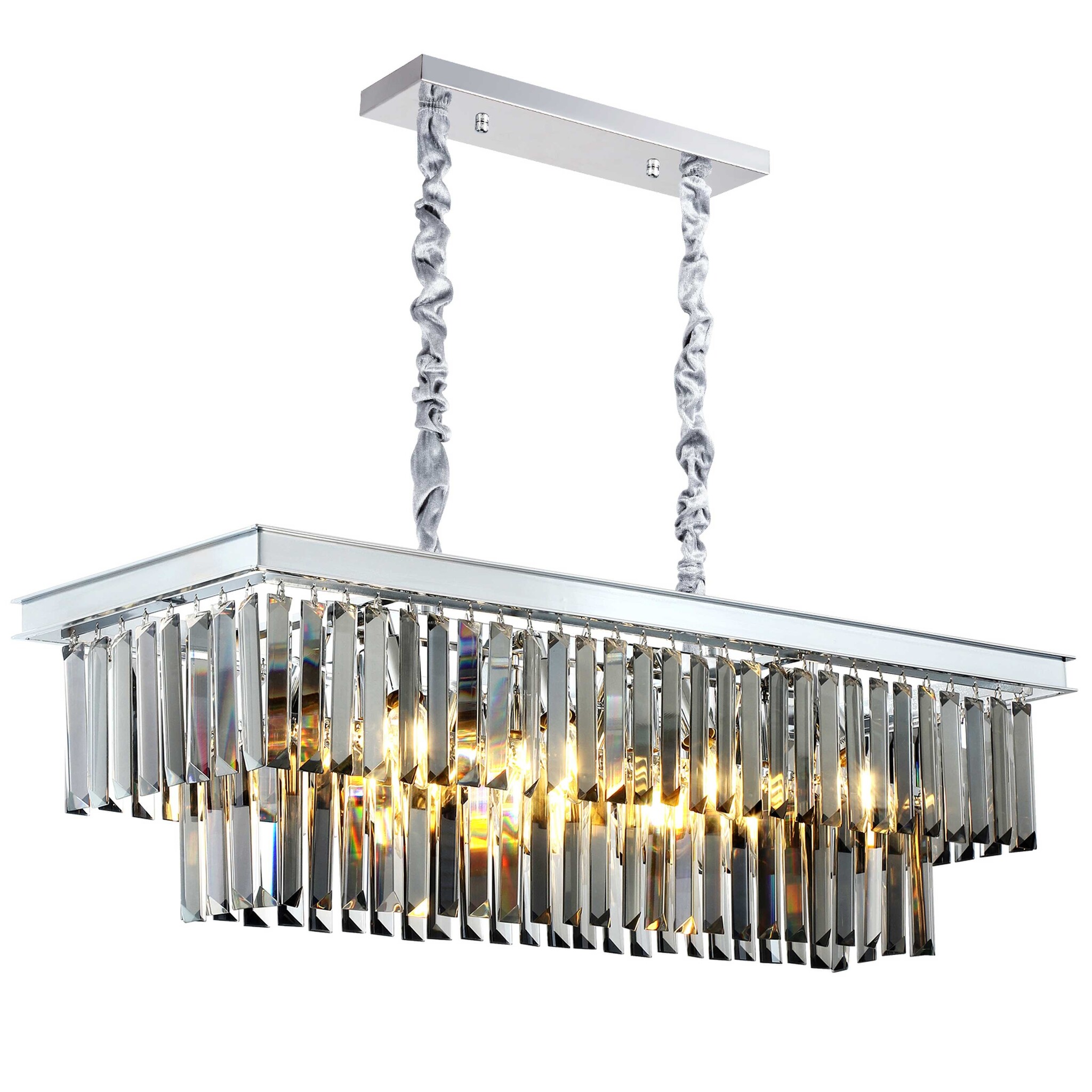 Hanglamp Holz Zilver 85 x 30 cm | Eric Kuster Style