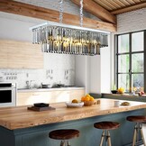 Hanglamp Holz Zilver 85 x 30 cm | Eric Kuster Style