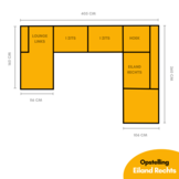 U-bank Porto - Wit - Geweven stof