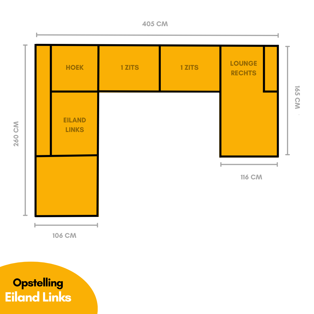 U-bank Porto - Wit - Geweven stof