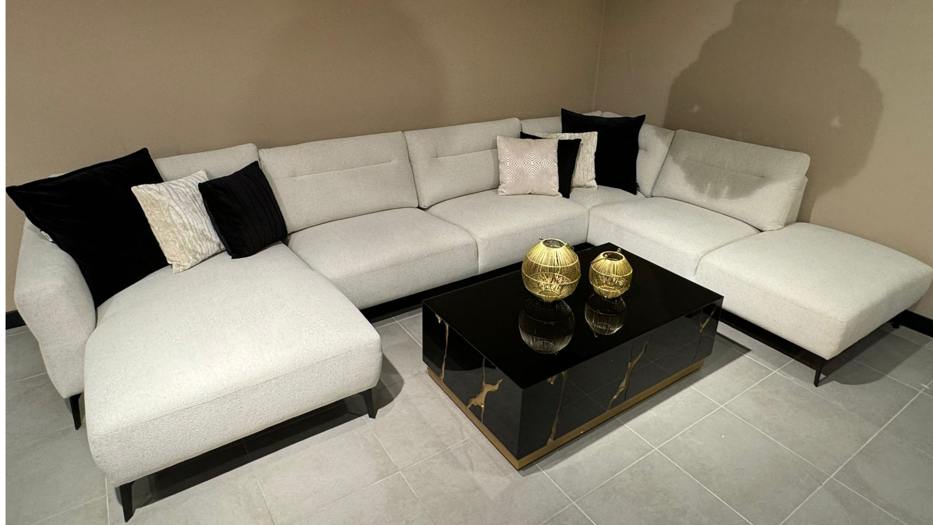 U-bank Porto - Wit - Geweven stof