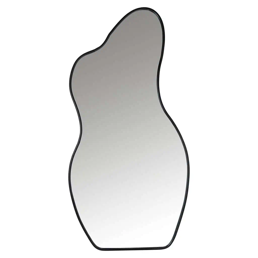 Organische spiegel zwart