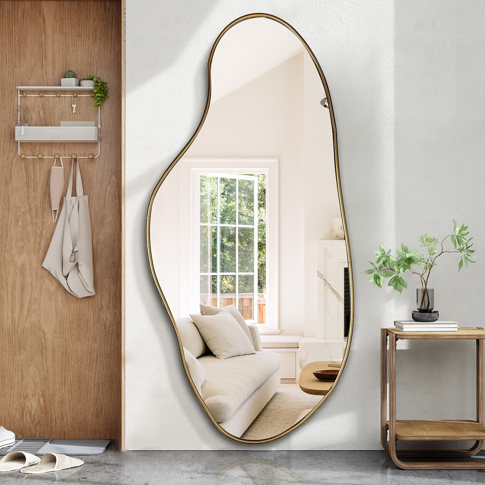 Organische spiegel goud