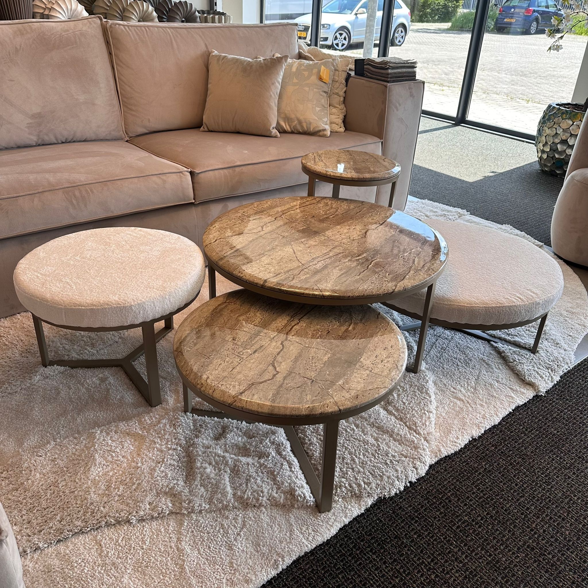 Salontafel Belmonte 5 delig | Mix & Match