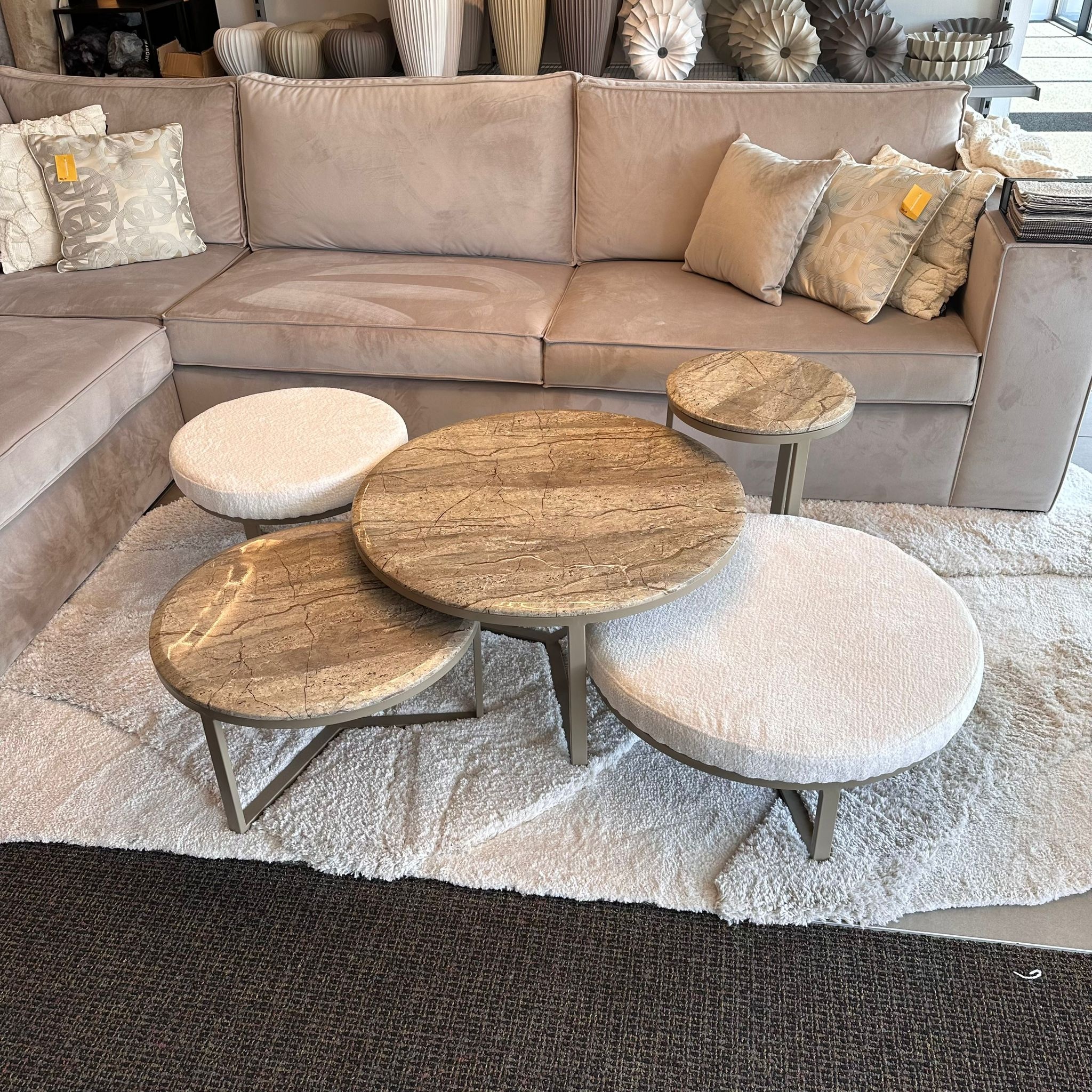 Salontafel Belmonte 5 delig | Mix & Match