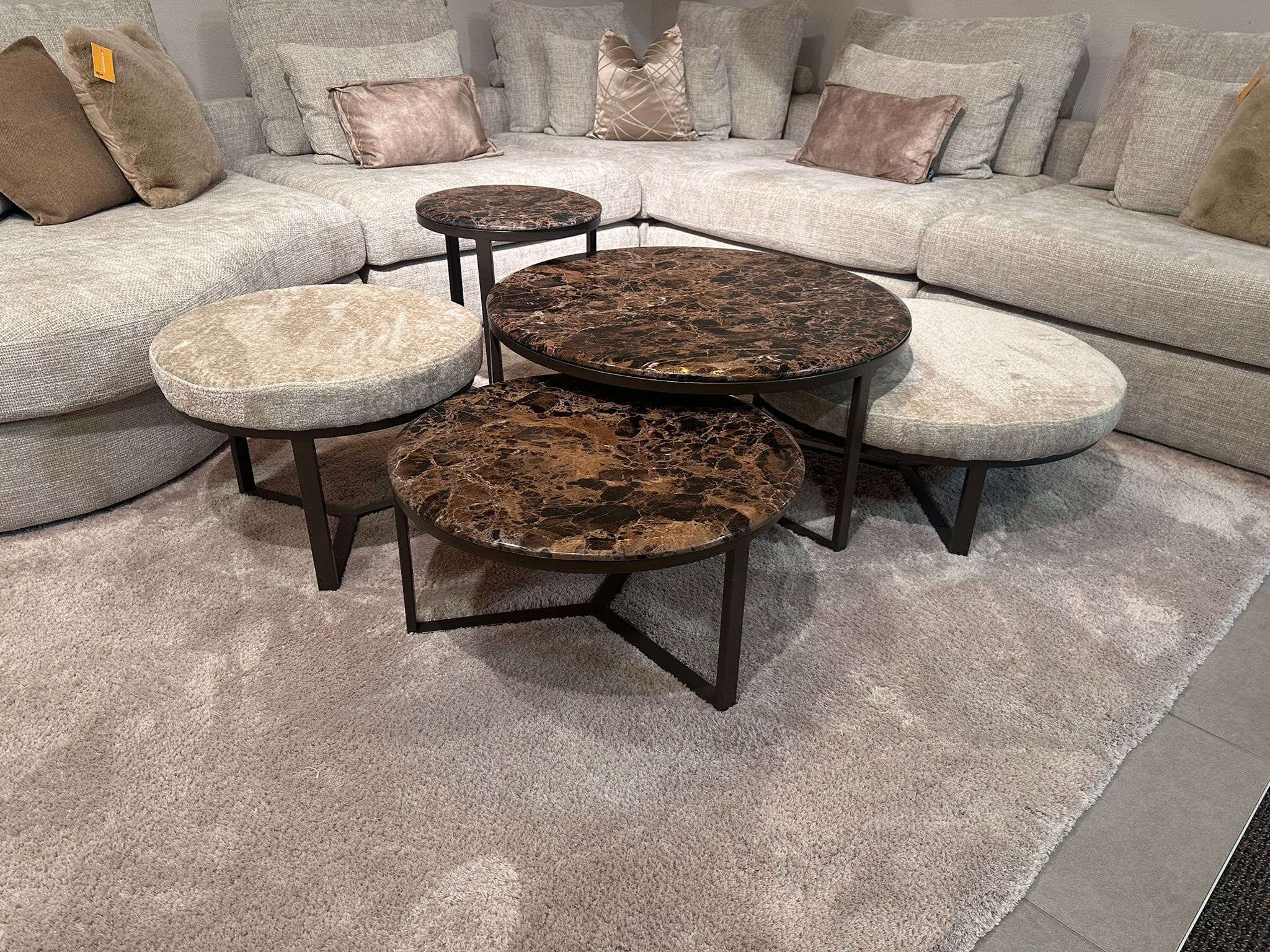 Salontafel Belmonte 5 delig | Mix & Match