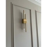 Wandlamp Luna - Goud  | 8 x H50 cm