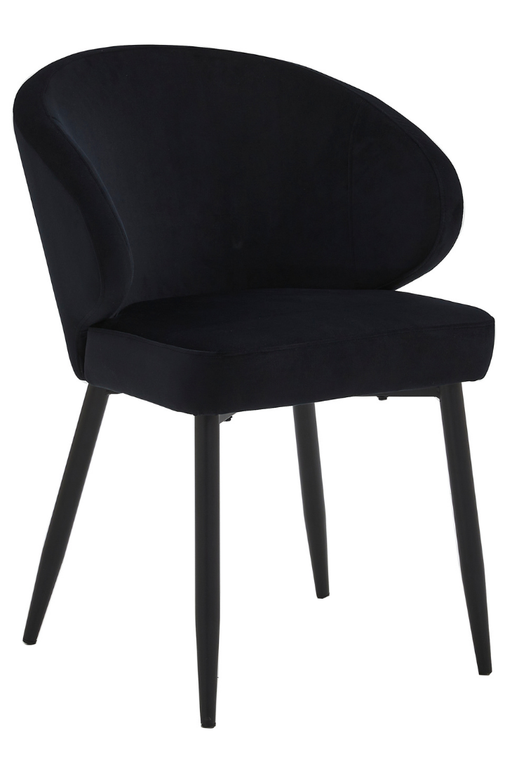 Eetkamerstoel Porto Zwart