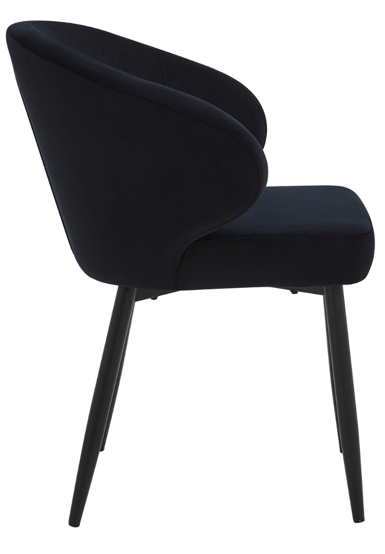 Eetkamerstoel Porto Zwart