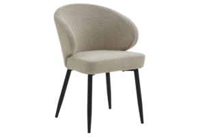 Eetkamerstoel Porto Bouclé Taupe