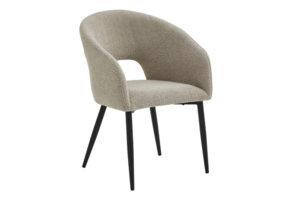 Eetkamerstoel Vigo Bouclé Taupe