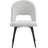 Eetkamerstoel Faro Bouclé Wit