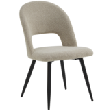 Eetkamerstoel Faro Bouclé Taupe