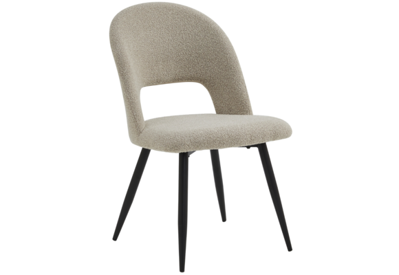 Eetkamerstoel Faro Bouclé Taupe