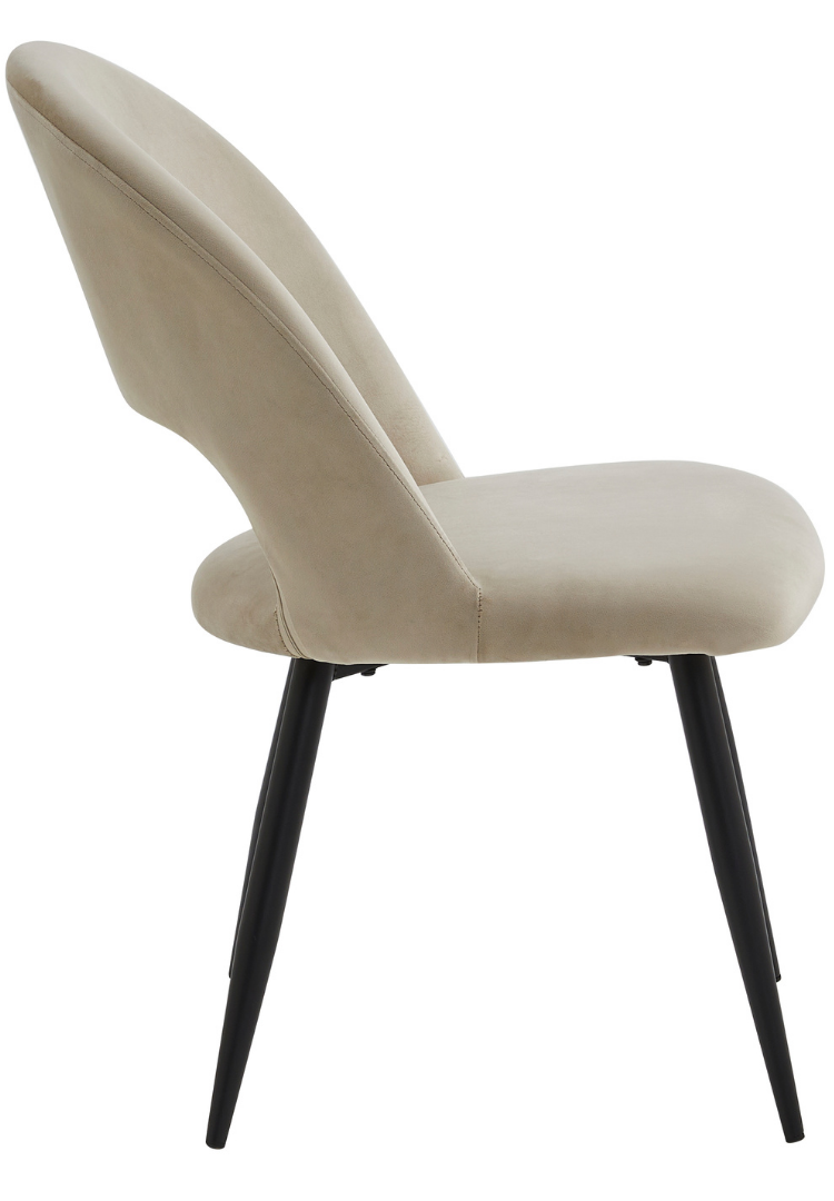 Eetkamerstoel Faro Bouclé Taupe