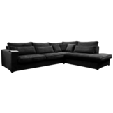 Hoekbank Rio Zwart Velvet