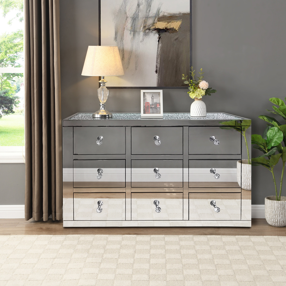 Dressoir Toulouse Diamant Spiegel