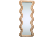Wave spiegel - XL  - Taupe fluffy