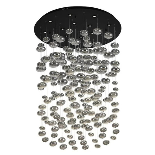 Hanglamp Bubbles Ø 80 cm Smoke glas