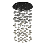 Hanglamp Bubbles - Smoke glas - Ø 60 cm