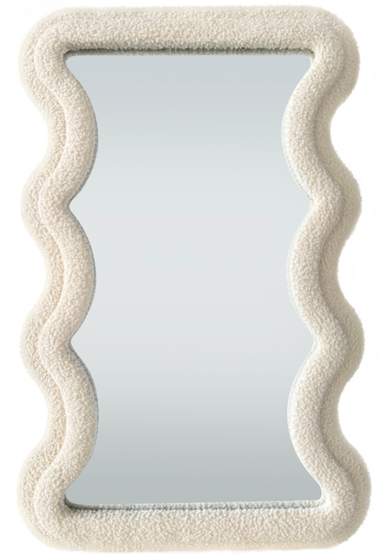 Wave spiegel - S - Teddy