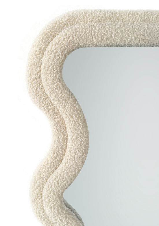 Wave spiegel - S - Teddy