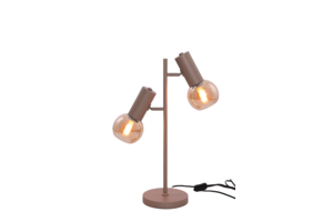 Tafellamp Aura - Champagne - 2 lichts