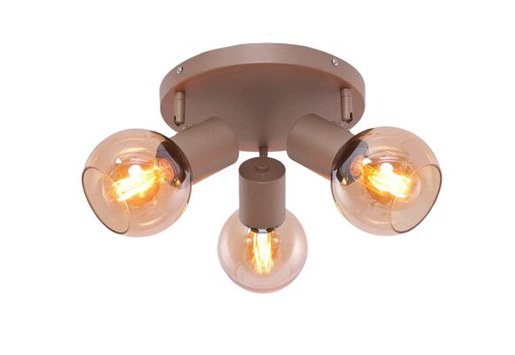 Plafondlamp Aura  - Champagne - 3 lichts