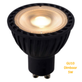 GU10 led lamp 5W 2300K dimbaar