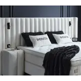 Boxspring Sheraton - Wit - incl. matras