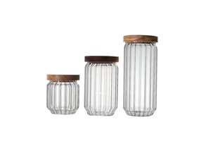 Glazen Voorraadpotten Osuna | 3 - delig