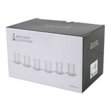 Turkse theeglazen Osuna met schaaltjes - 6-delig