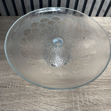 Glazen taarthouder / plateau met deksel 30 cm - Dante
