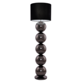 Bollenlamp - Antraciet - Vloerlamp - Ronde Voet - brede bollen