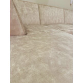 U-bank Reine - Crème velvet - Ronde eilanden