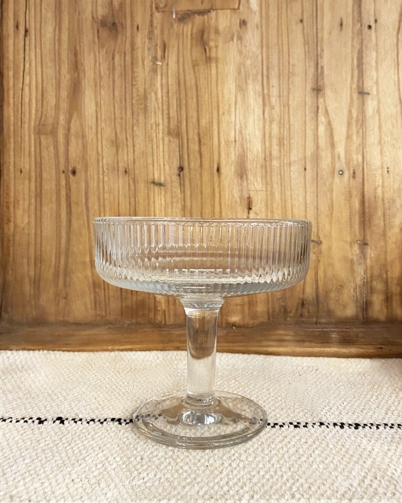 Geribbelde Ijscoupes | 6 stuks