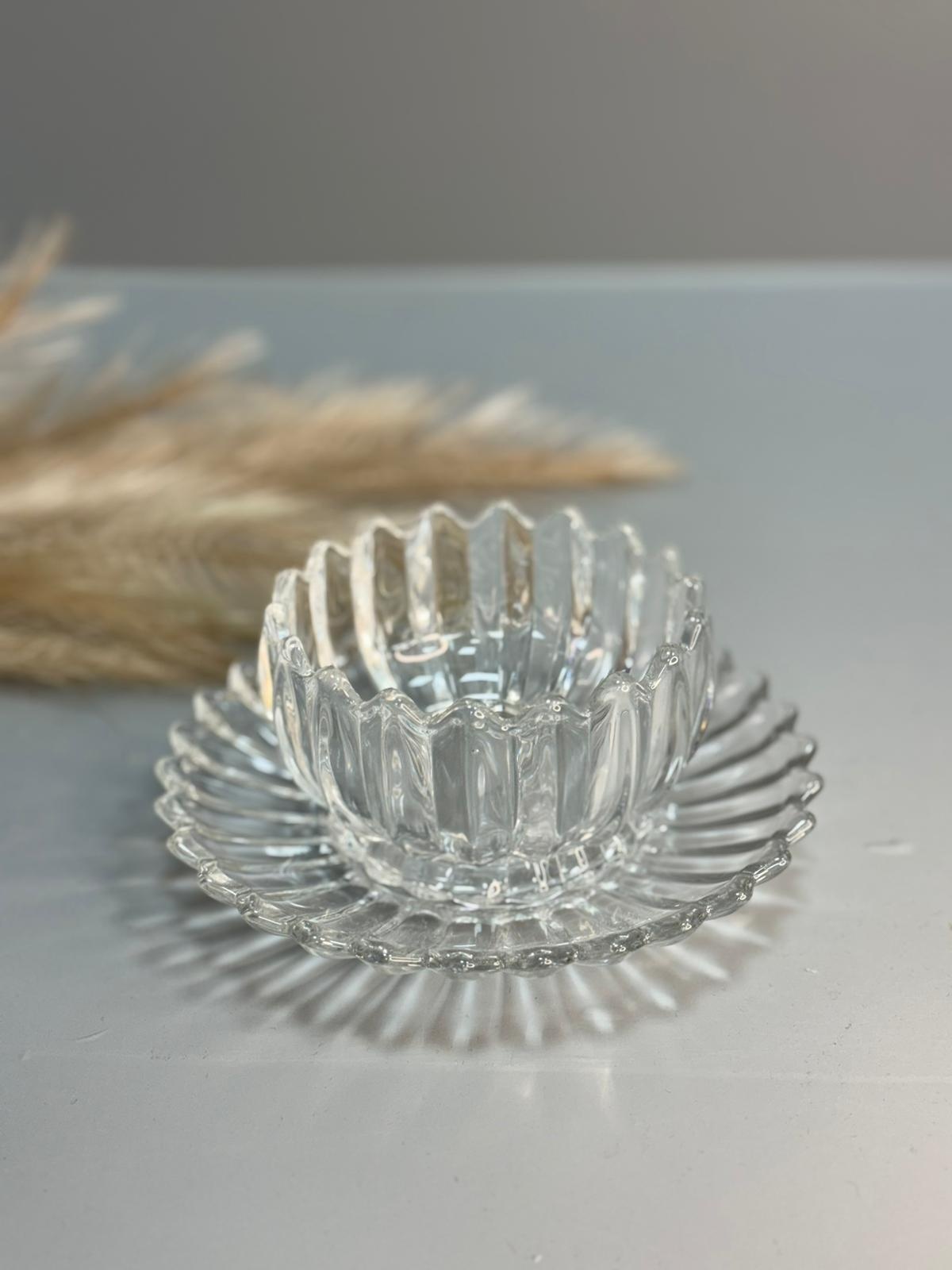 Luxe schaaltjes met onderzetter | 12- delig