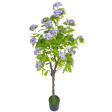 Kunsthortensia Boom 140 cm - Paars