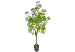 Kunsthortensia Boom 140 cm - Paars