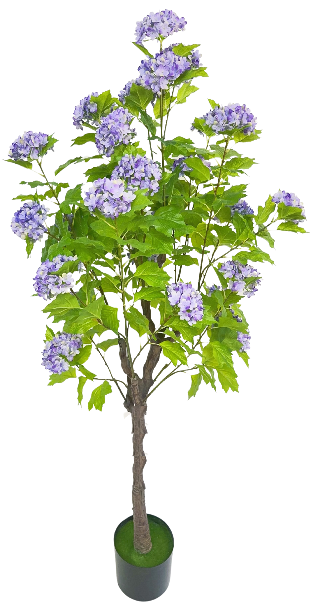 Kunsthortensia Boom 140 cm - Paars