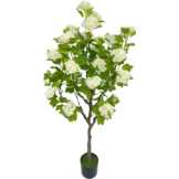 Kunsthortensia Boom 140 cm - Wit