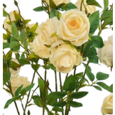 Kunstrozenboom 140 cm - Champagne
