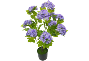 Kunsthortensia Boom 65 cm - Paars