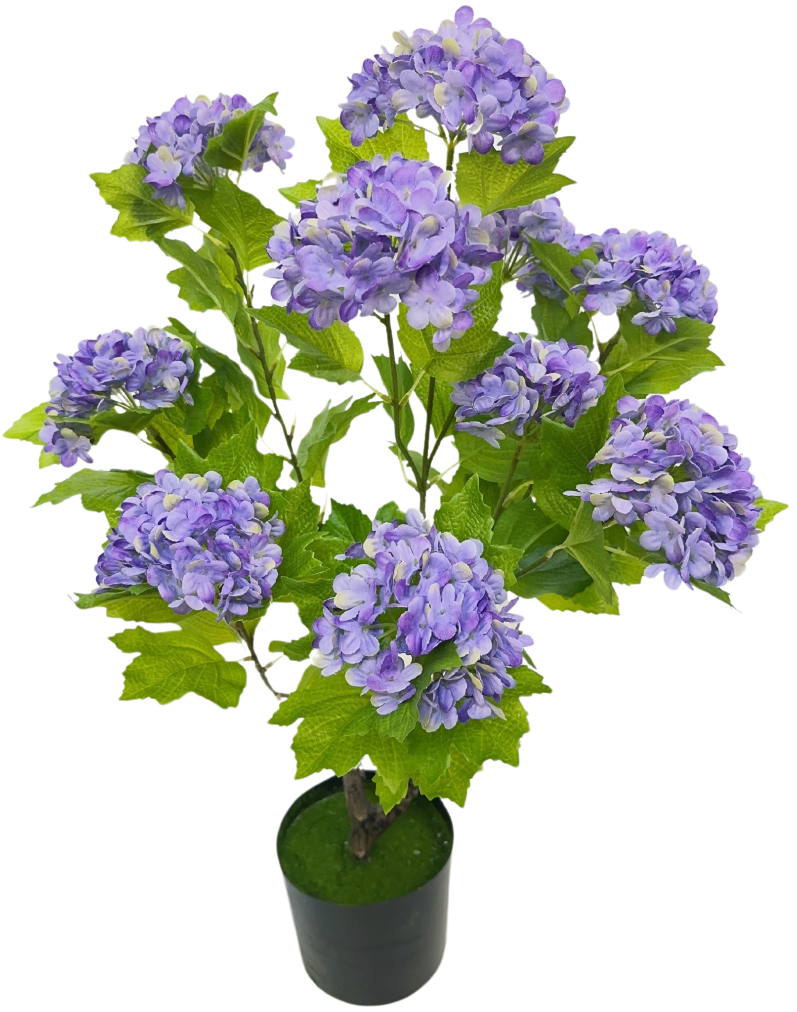 Kunsthortensia Boom 65 cm - Paars