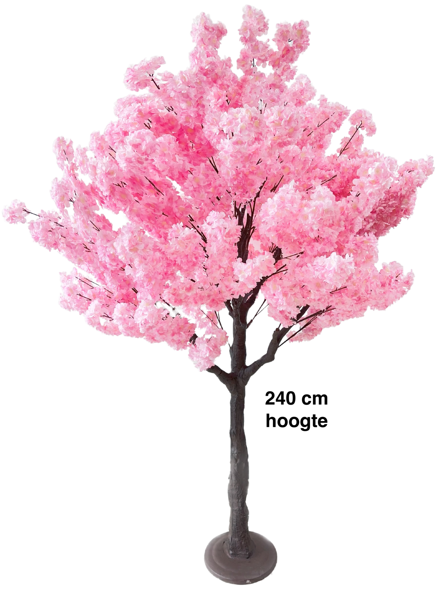 Kunst Kersen bloesemboom 240 cm - Roze - XXL